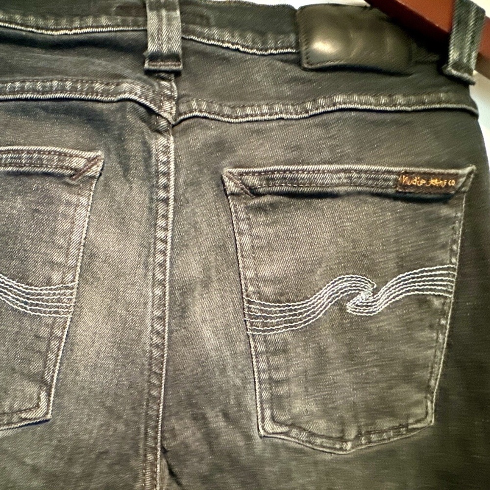 Nudie Jeans: Tube Tom, Faded Black, 30x32